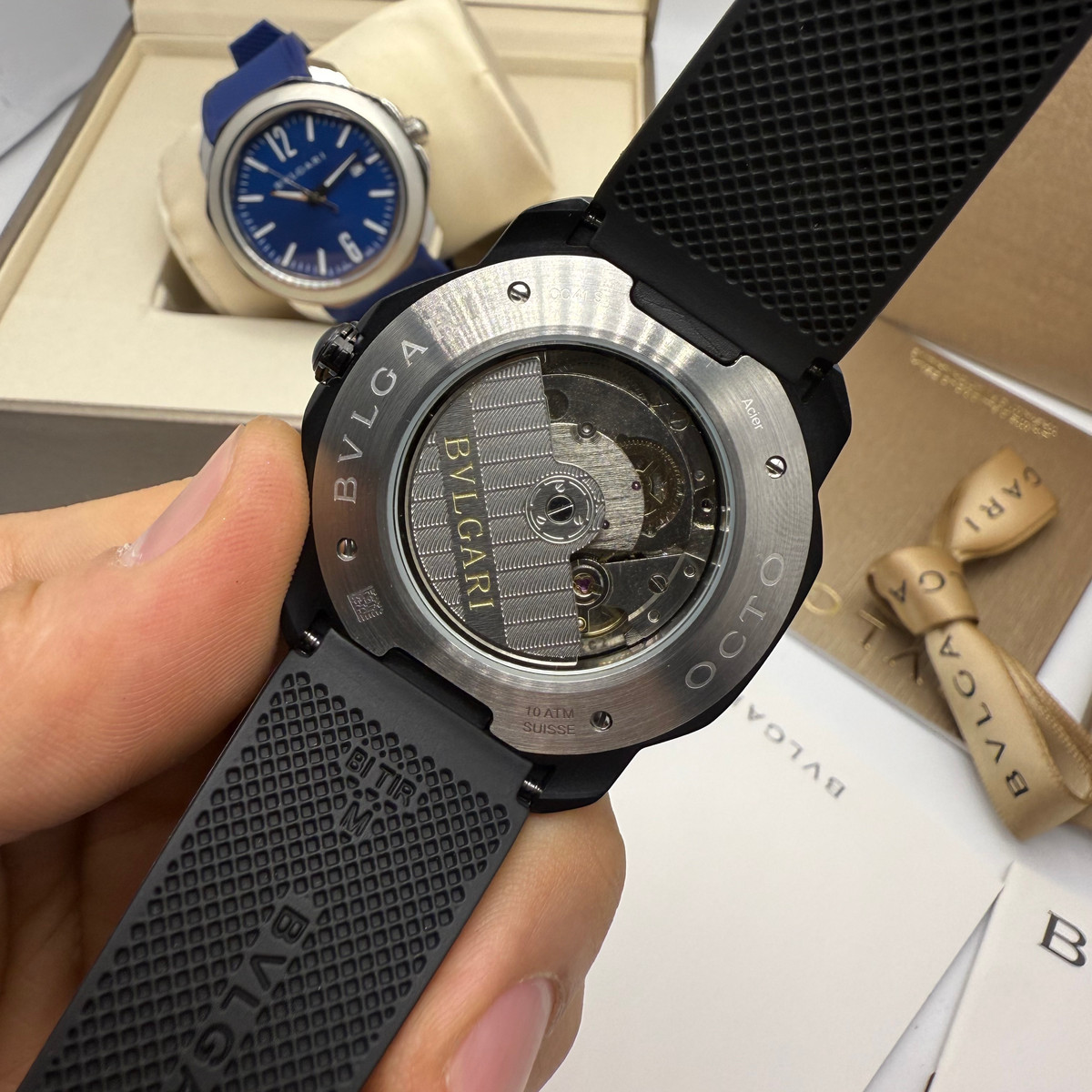 Bvlgari Octo Roma Automático 42mm Edição Limitada - Mostrador Preto