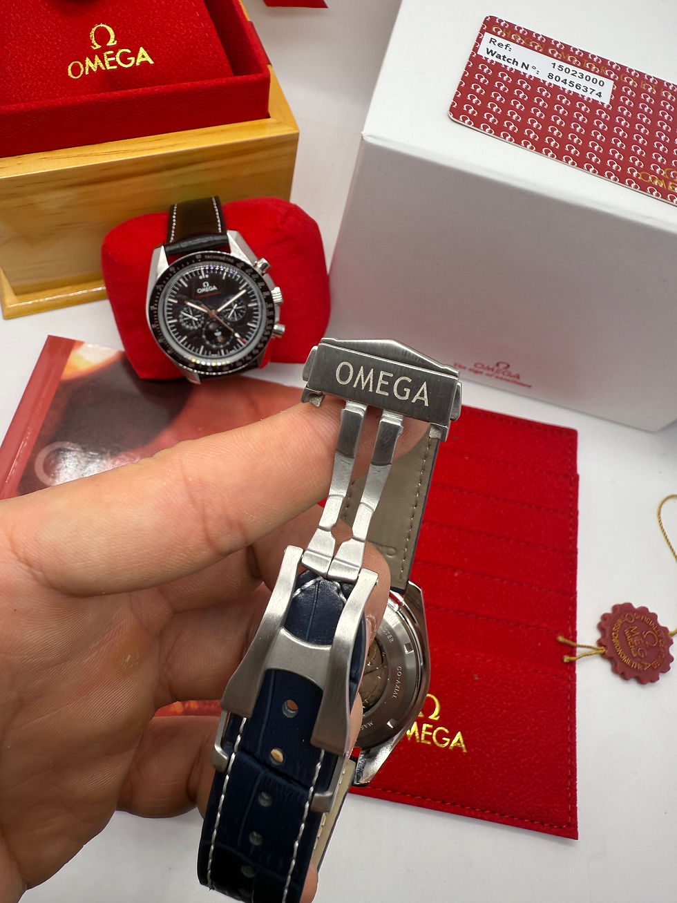 Miniatura: OMEGA SPEEDMASTER MOONWATCH PROFESSIONAL 42mm - METEORITO