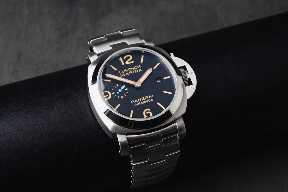 Thumbnail: Panerai Luminor Marina 44mm, Aço, Mostrador Preto