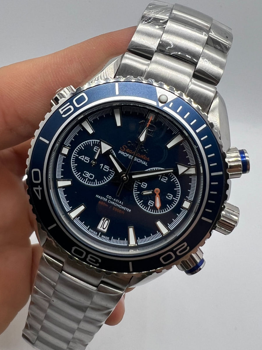 Omega Planet Ocean Co-Axial Master Chrono 45,5mm Aço