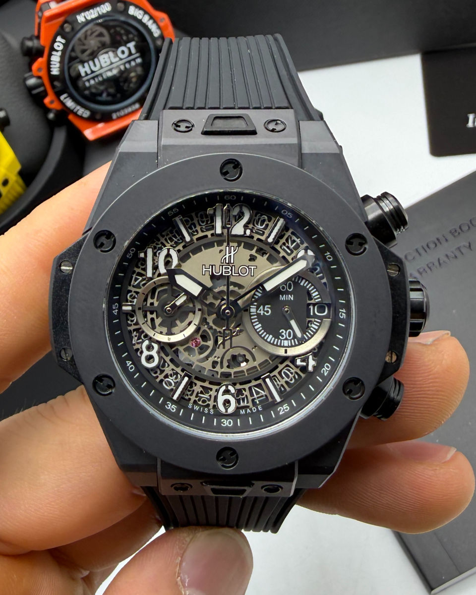 Hublot Hublot Big Bang 20th Anniversary King - Black Cerâmica Tungsténio 43mm