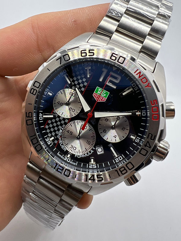 TAG Heuer Formula 1 Chronograph x Indy 500, Quartzo, 43 mm, Aço