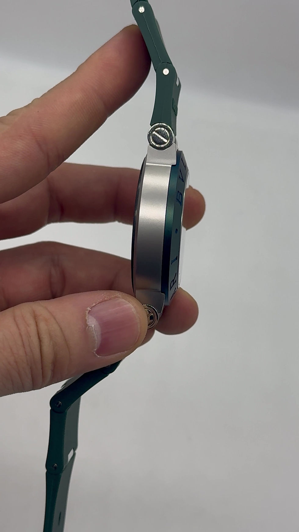Thumbnail: Bvlgari Aluminium Crono 44mm - Aço - Mostrador Verde