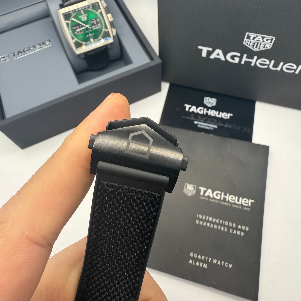 TAG Heuer Monaco Split-Seconds Chronograph 44mm Aço/OxBlack