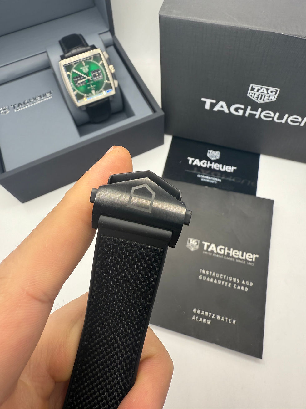 Miniatura: TAG Heuer Monaco Split-Seconds Chronograph 44mm Aço/OxBlack