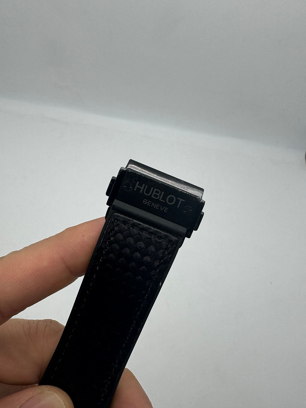 Miniatura: Hublot Vendome Classic Chrono 45mm, Aço/OxBlack Mostrador Preto Carbono