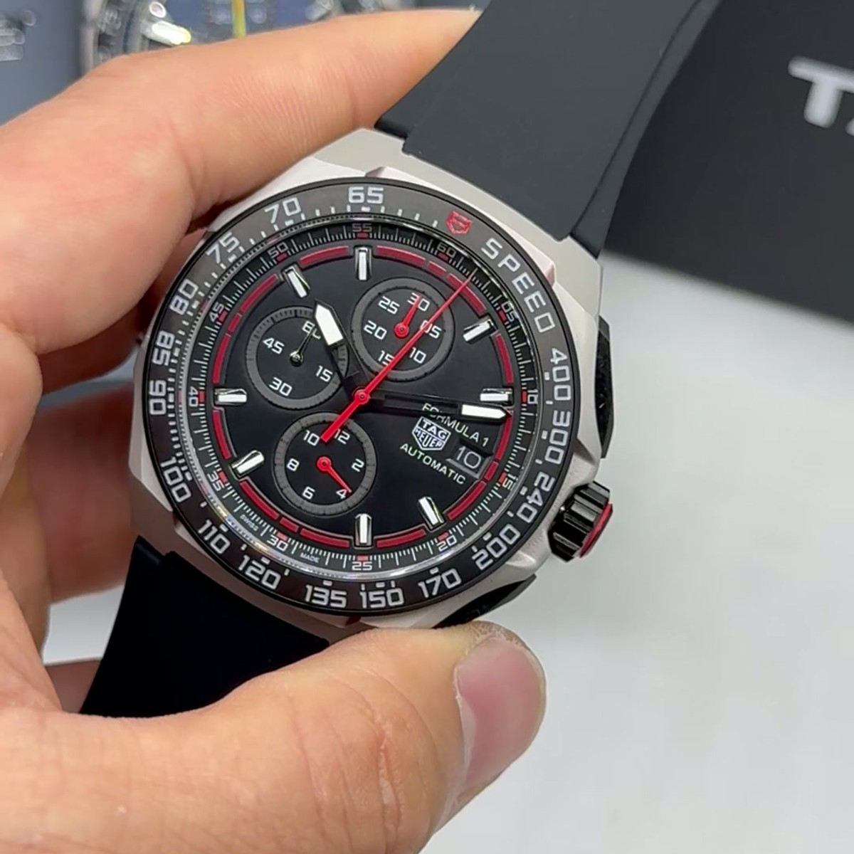 TAG Heuer F1 Cronometro 42mm Aço/OxBlack - Speed
