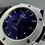 Miniatura: Hublot Classic Fusion 45mm Aço Mostrador Azul Bisel Aço, Puls. Borracha