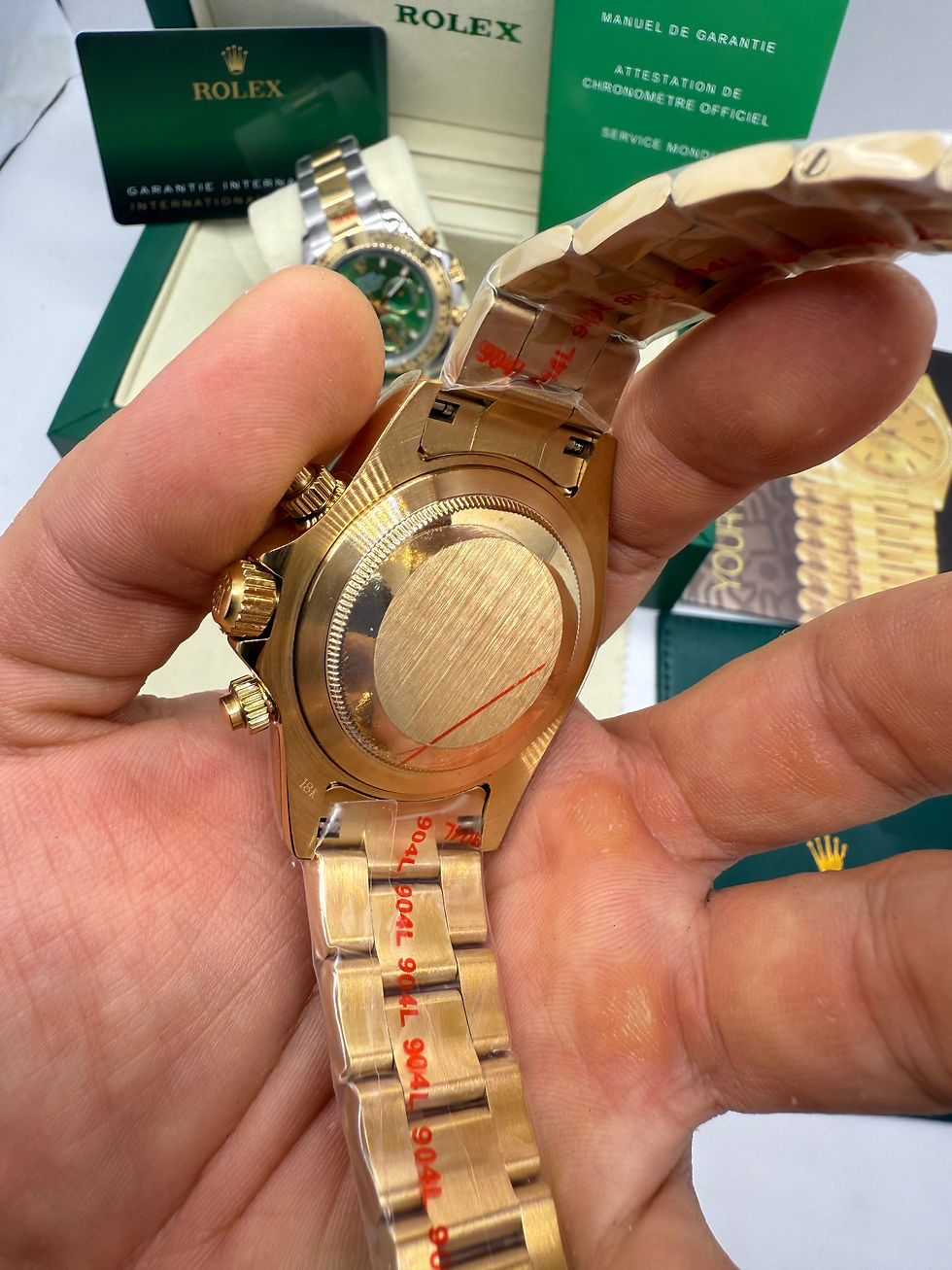 Thumbnail: Rolex Daytona 40mm Aço/Dourado, Mostrador Preto