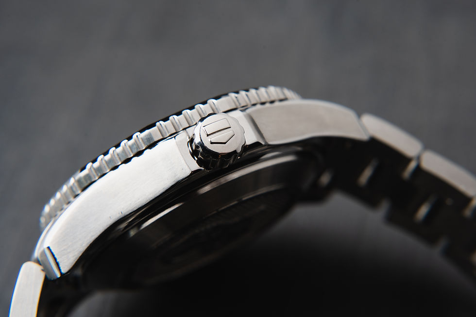 Miniatura: Tag Heuer Aquarecer 300, 43mm, Aço, Mostrador Preto, Bezel Preto