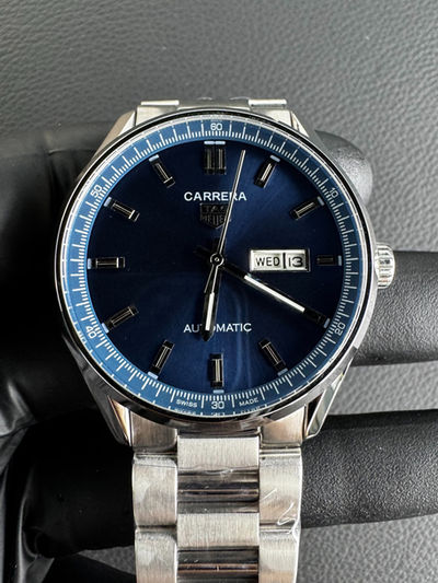 TAG Heuer Carrera Day-Date Automático, 41 mm, Aço
