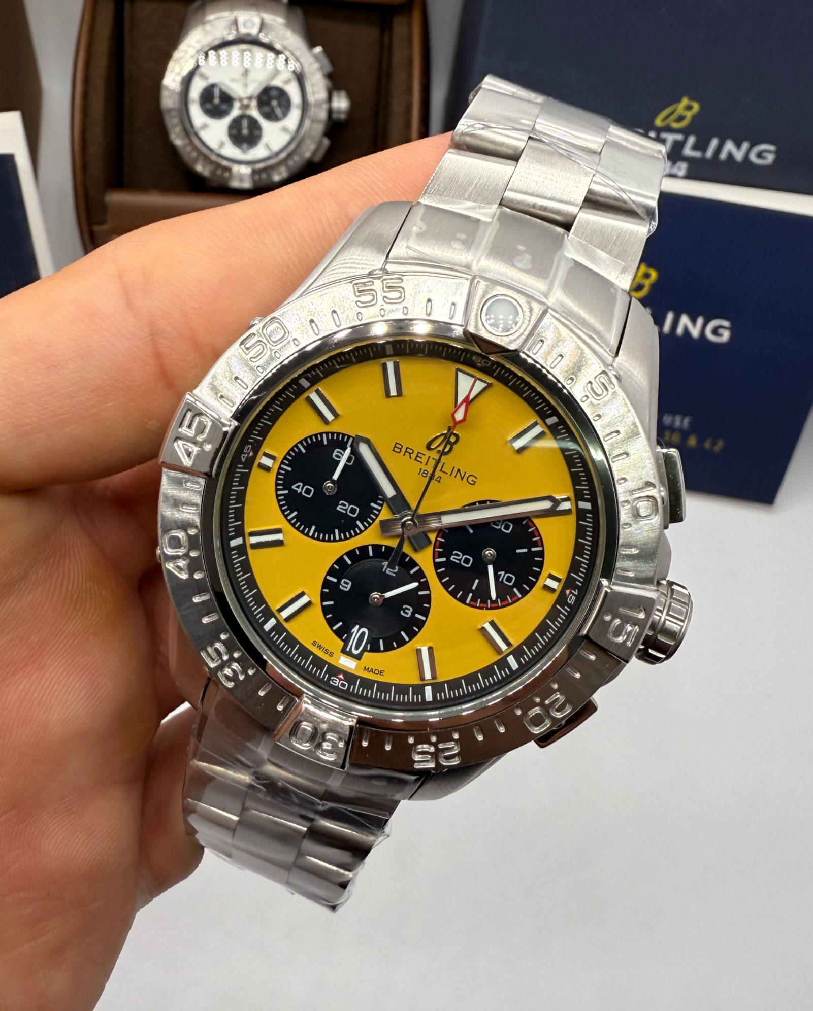 Breitling Avenger Aço 44mm Night Mission