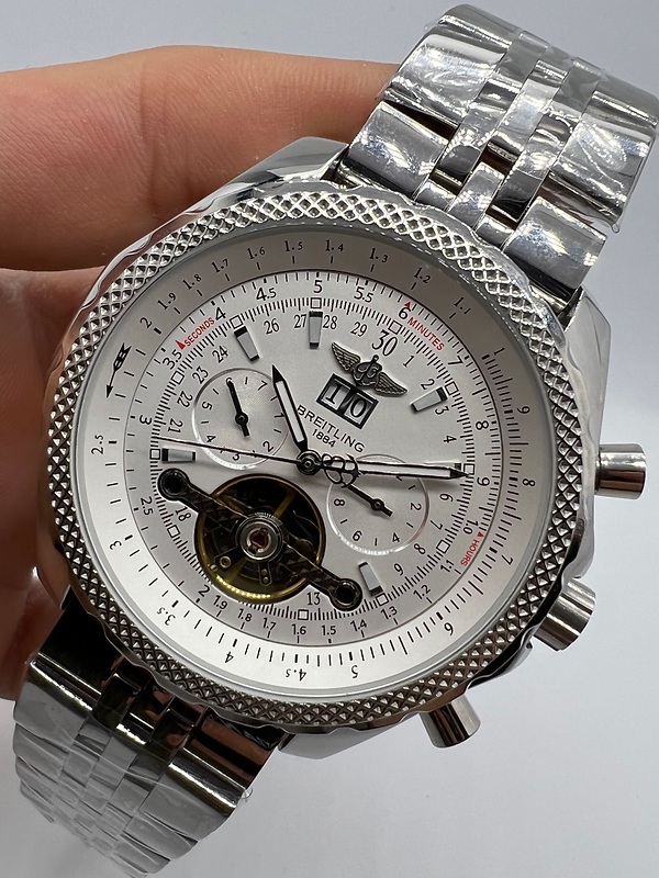 Breitling for Bentley Motors Turbilhão Aço 45mm