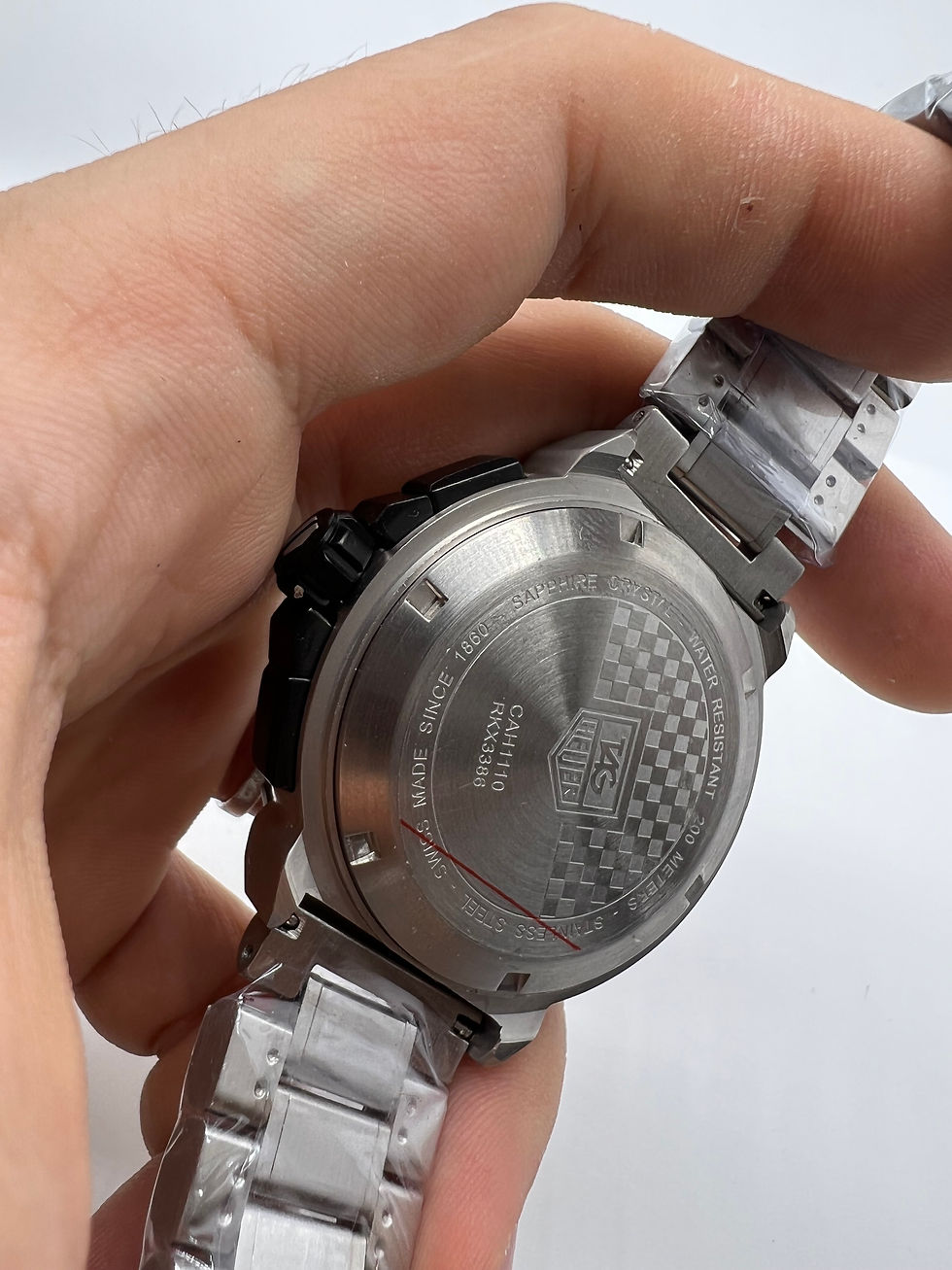 Thumbnail: Tag Heuer F1 Cronometro 44mm Aço Mostrador Vermelho Luneta Preta