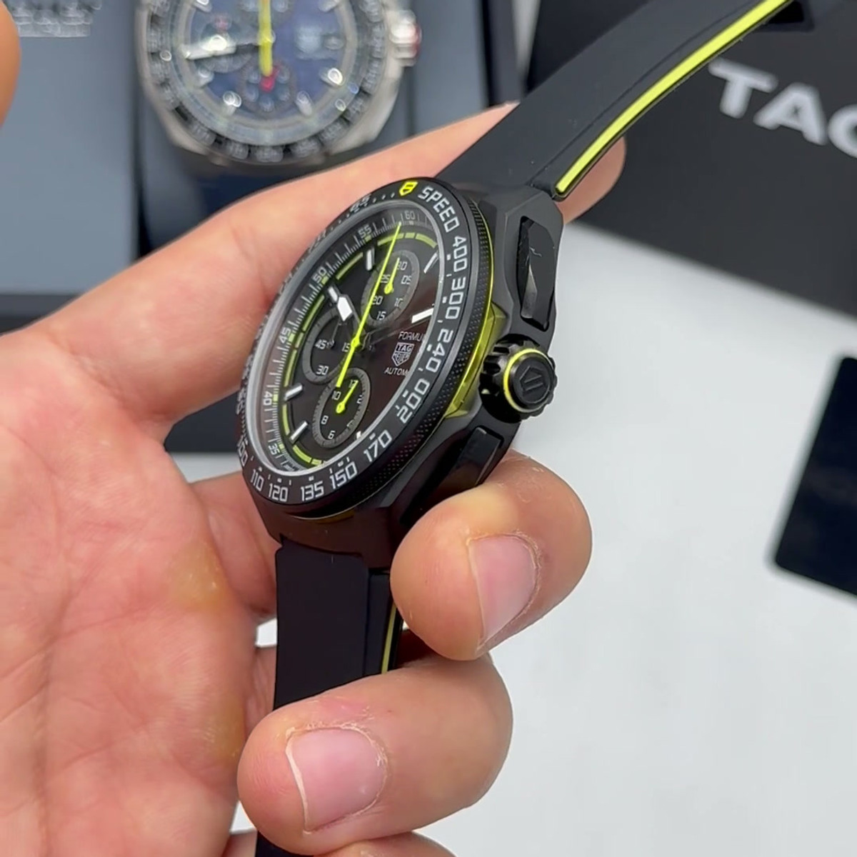 TAG Heuer F1 Cronometro 42mm Aço/OxBlack - Speed