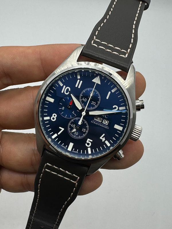 IWC Aviador Cronógrafo TOP GUN 41mm Aço
