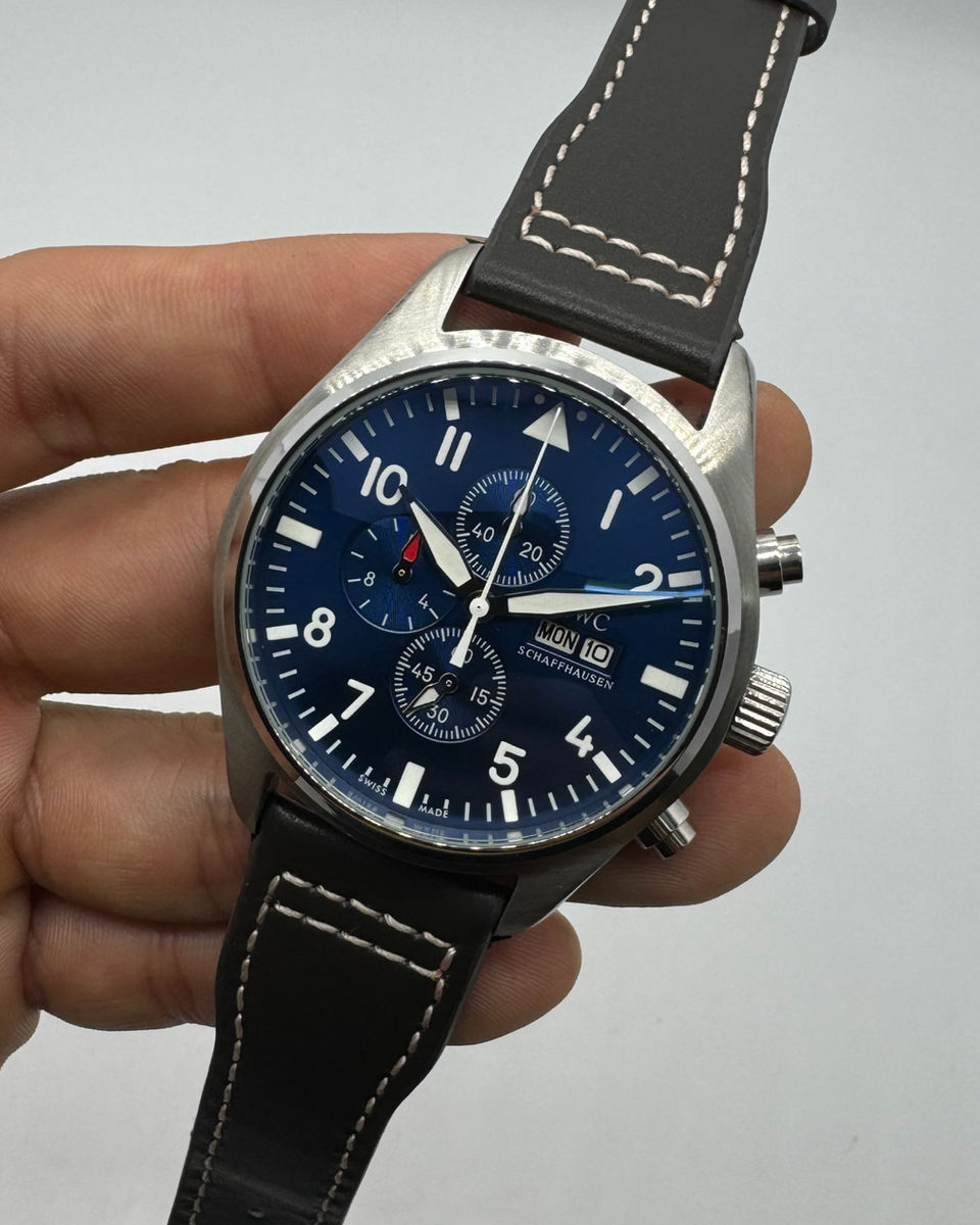 IWC IWC Aviador Cronógrafo TOP GUN 41mm Aço