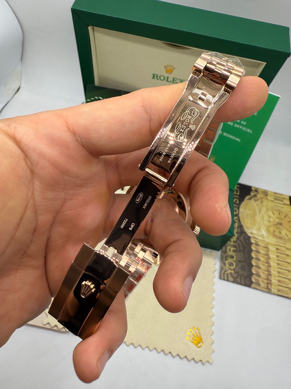 Thumbnail: Rolex Sky-Dweller - 42mm Aço/Rose - Pulseira Jubilee