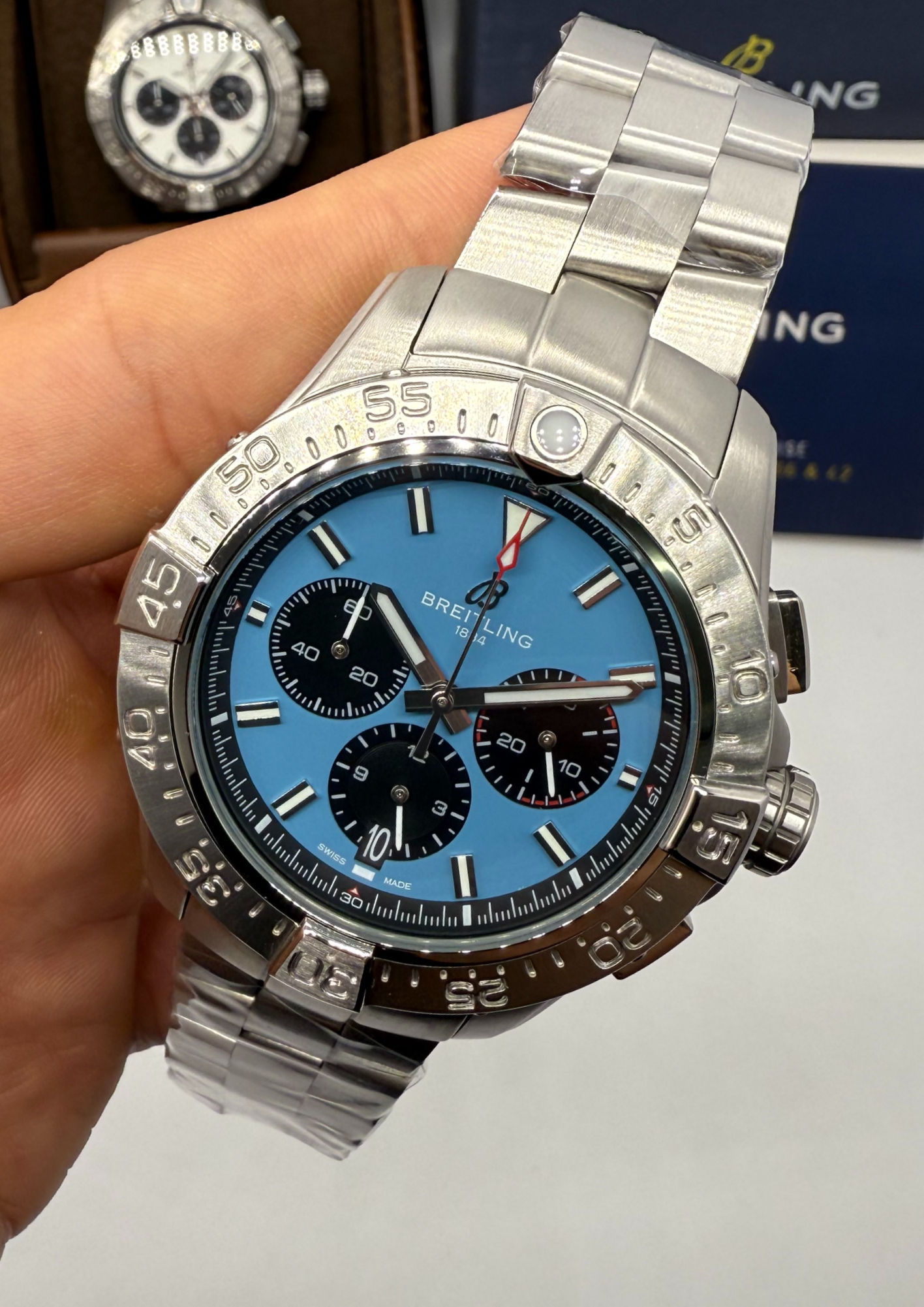 Breitling Avenger Aço 44mm Night Mission