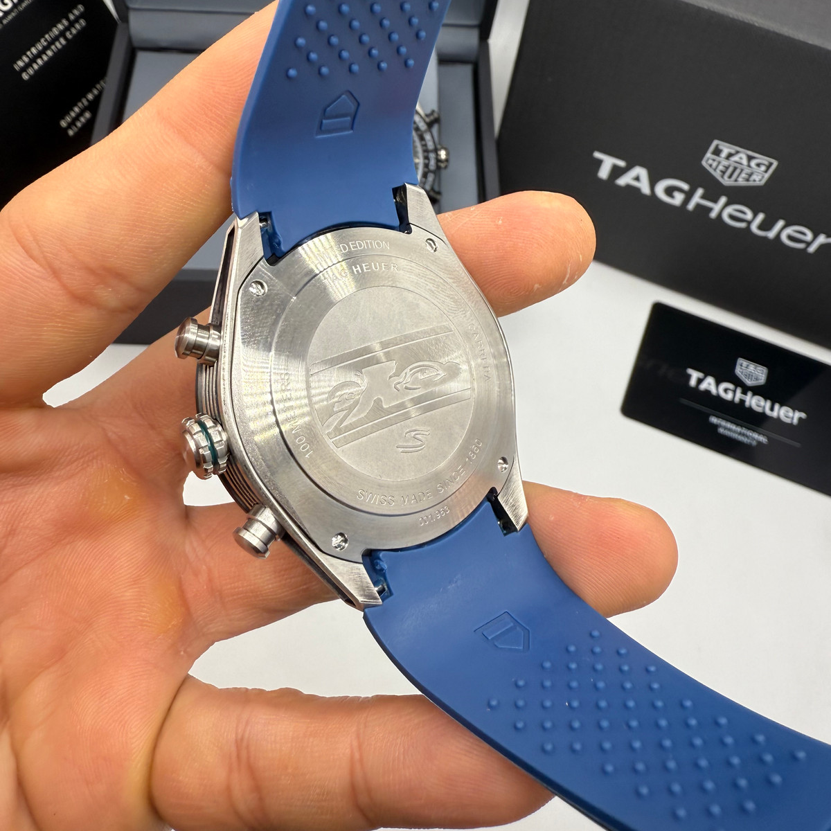 TAG Heuer Carrera Chronograph Tourbillon Extreme Sport x Senna - 44mm