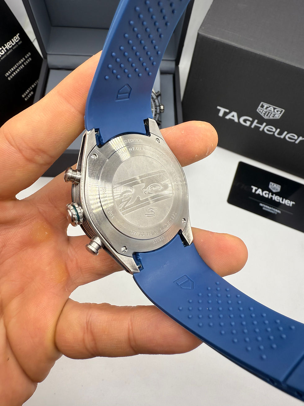 Thumbnail: TAG Heuer Carrera Chronograph Tourbillon Extreme Sport x Senna - 44mm