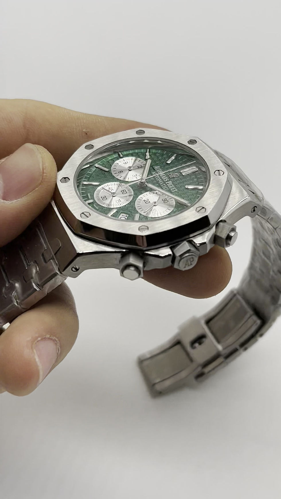 Thumbnail: Audemars Piguet R.O. Aço Mostrador Preto Bezel Aço Pulseira Aço