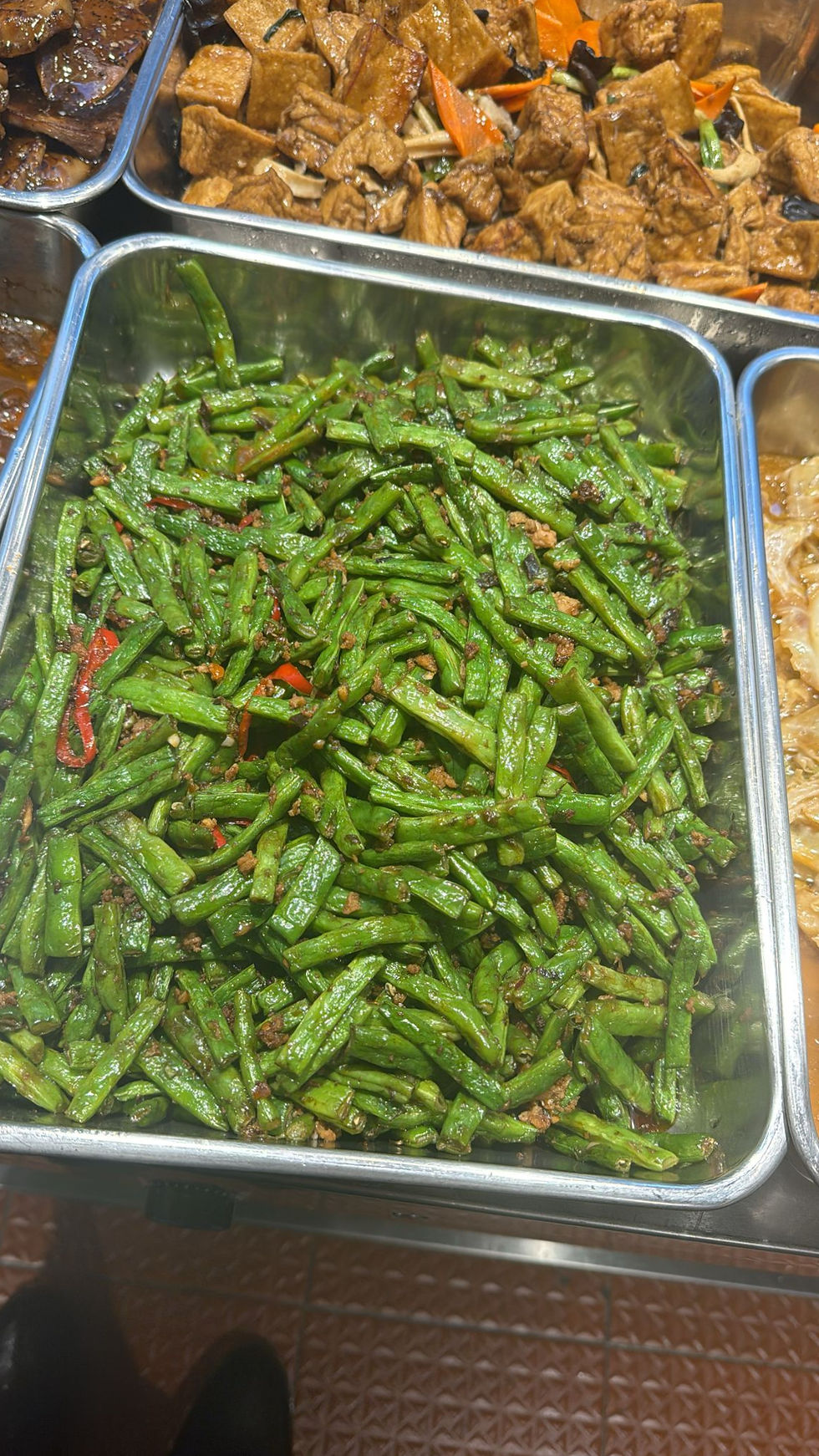 欖菜肉鬆四季豆 image