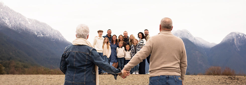 Capturing Winter Magic: Why do Outdoor Family Photoshoots in the Winter in Vancouver BC (Burnaby, Coquitlam, Surrey South Surrey, Langley and Pitt Meadows) ? its often when whole family comes together
