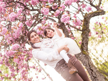 Current Cherry Blossom Photography with Rochelle Elise Photography - Family, 1st Birthday, Cake Smash, Mother's Day - Vancouver