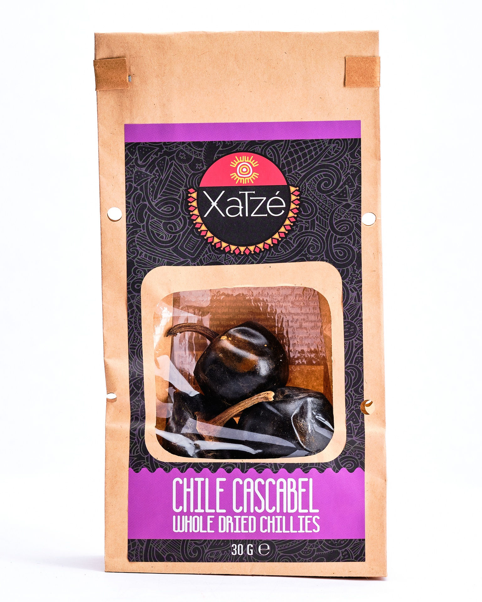 CHILE XATZE 2.6 OZ DRIED PASILLA CHILI RETAIL (18 UN)