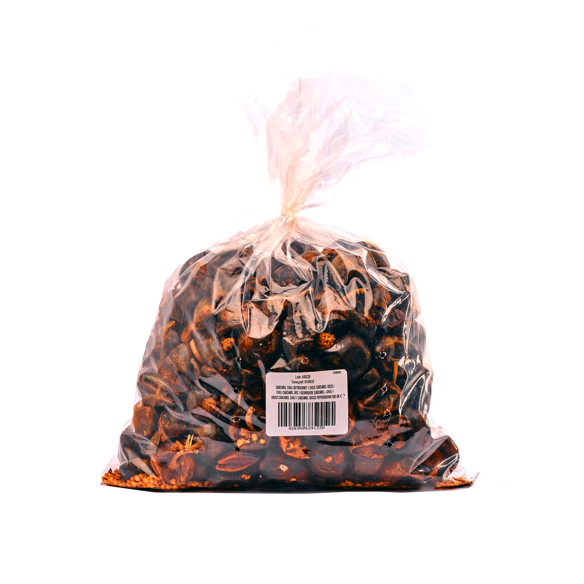 CHILE XATZE 1.1 LBS DRIED BULK CASCABEL CHILI