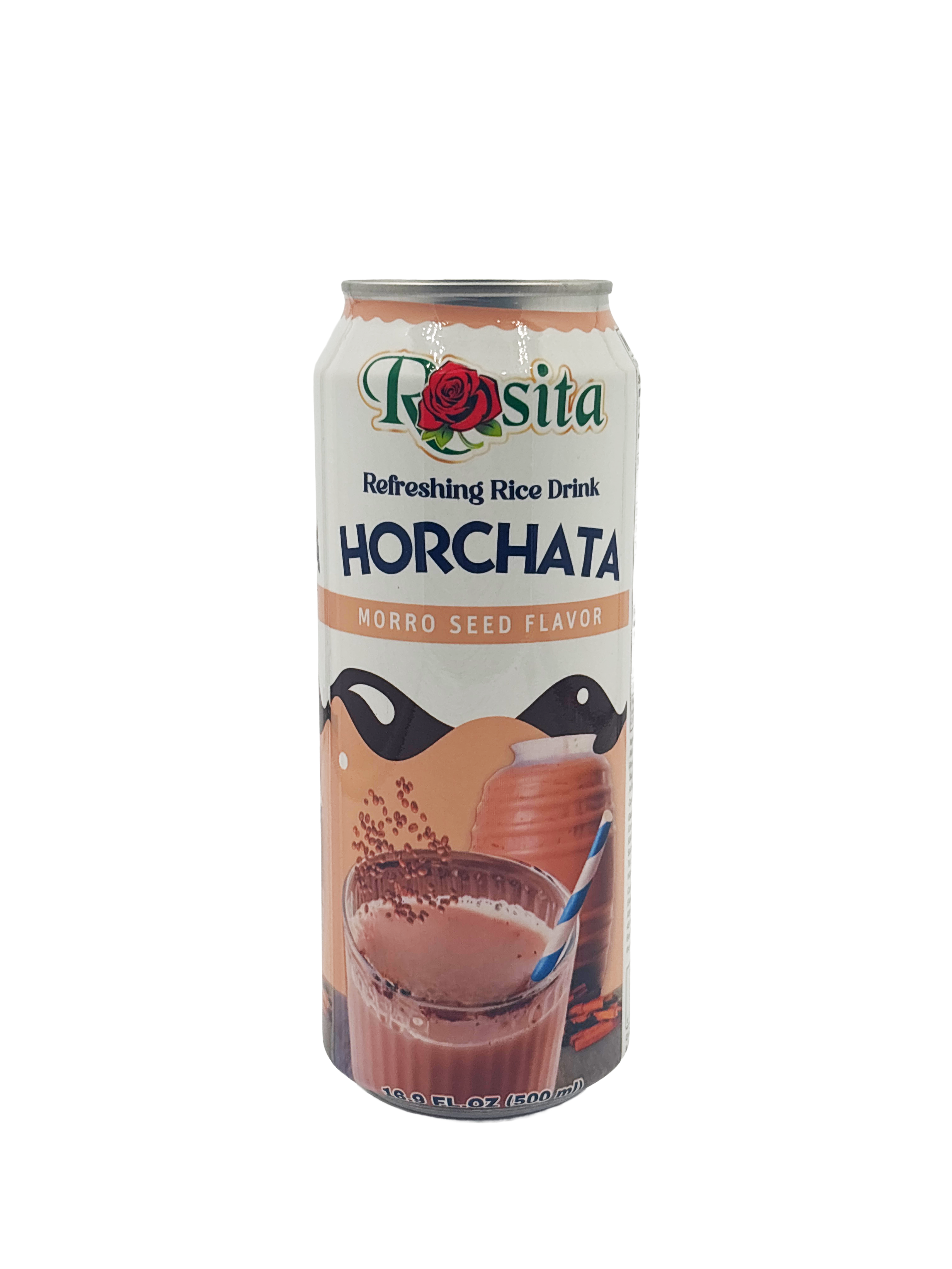 JUICE ROSITA 24X16.9 FL OZ HORCHATA RICE MORRO MILK DRINK CANS