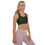 Thumbnail: Emerald Roses Padded Sports Bra