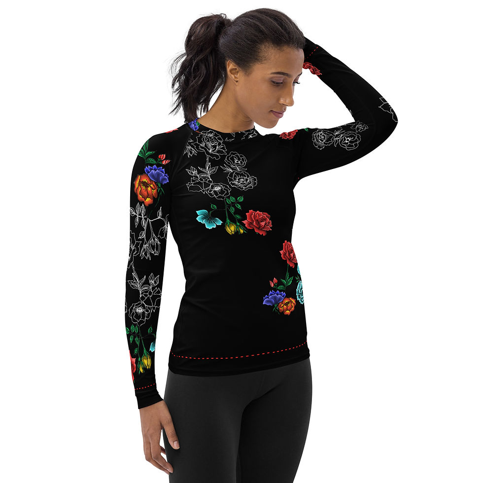 Thumbnail: South West Rose Women's Rash Guard copy