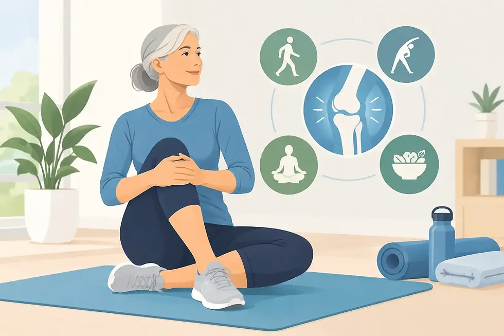How to Ease Osteoarthritis Stiffness Safely