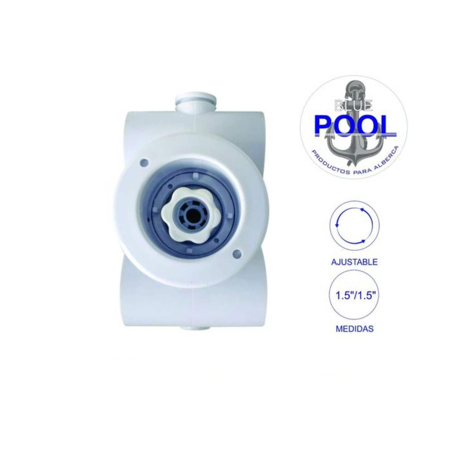 Boquilla hidrojet ajustable Blue pool 1.5