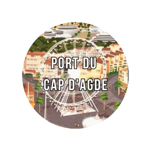 logo animé port du cap d'agde