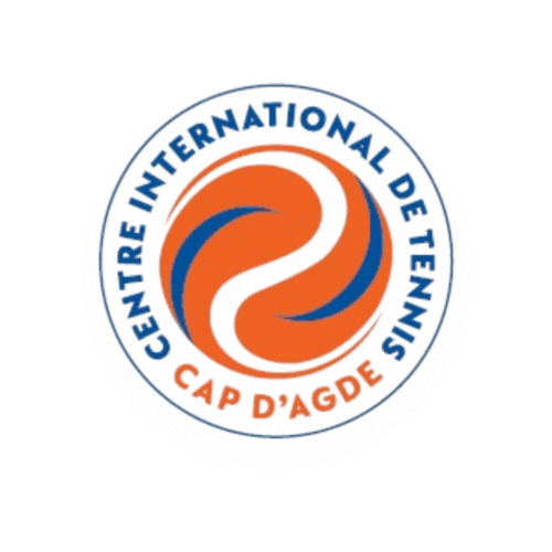 logo animé centre international de tennis cap d'agde
