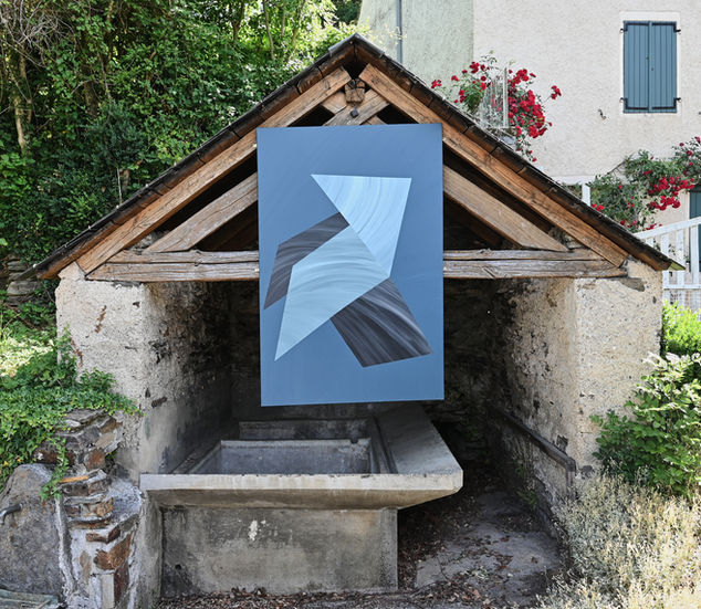 Installation "Les cocottes" à Vabre