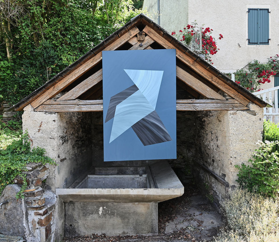 Installation "Les cocottes" à Vabre