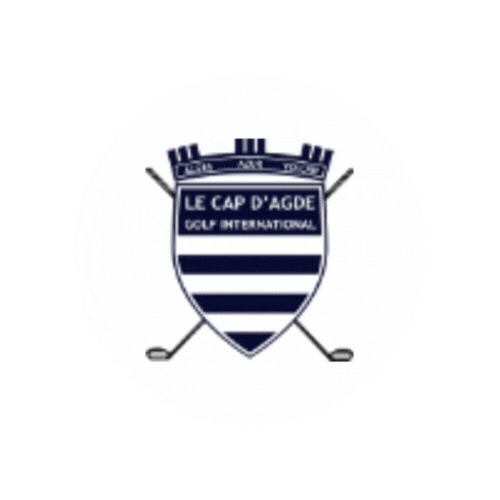 logo animé du golf international cap d'agde