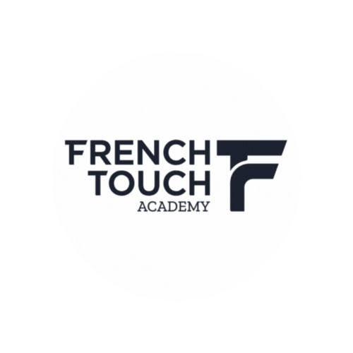 logo animé French touch academy cap d'aged