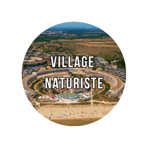 logo animé village naturiste cap d'agde