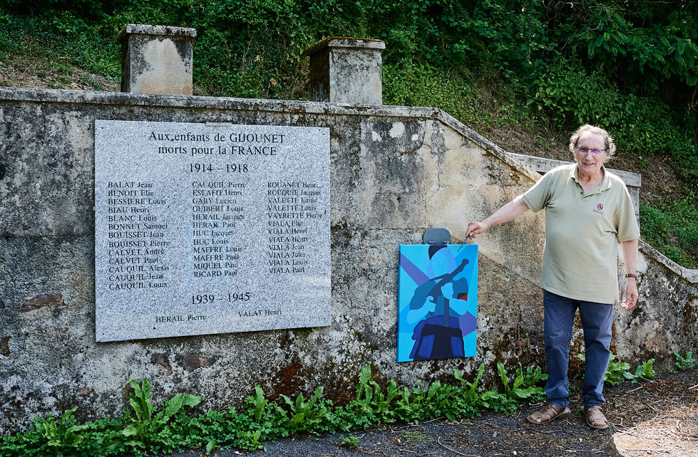 Installation "Les combattantes" à Vabre
