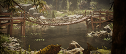 Houdini Procedural Bridge