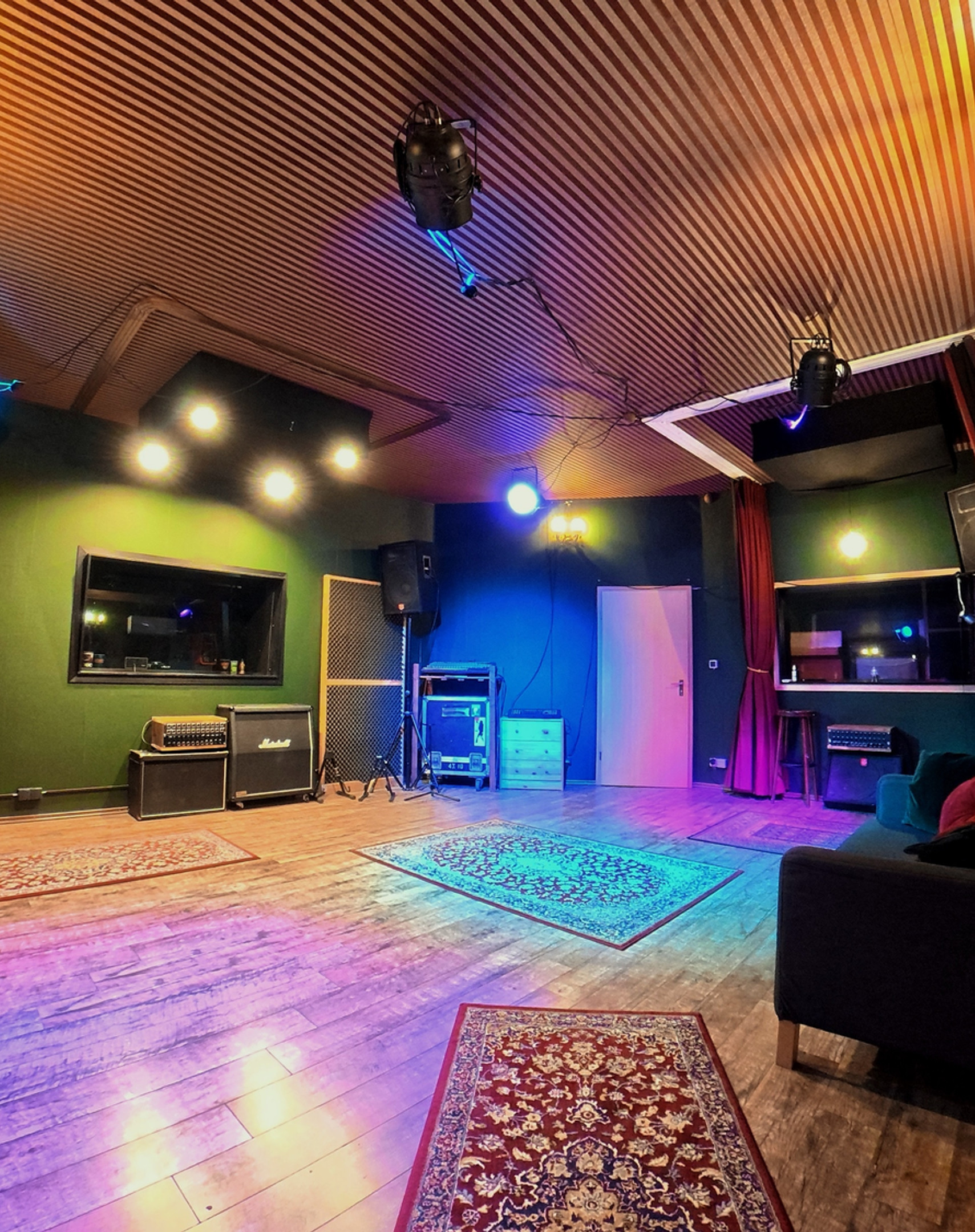 Aufnahmeraum der InLine Audio Studios