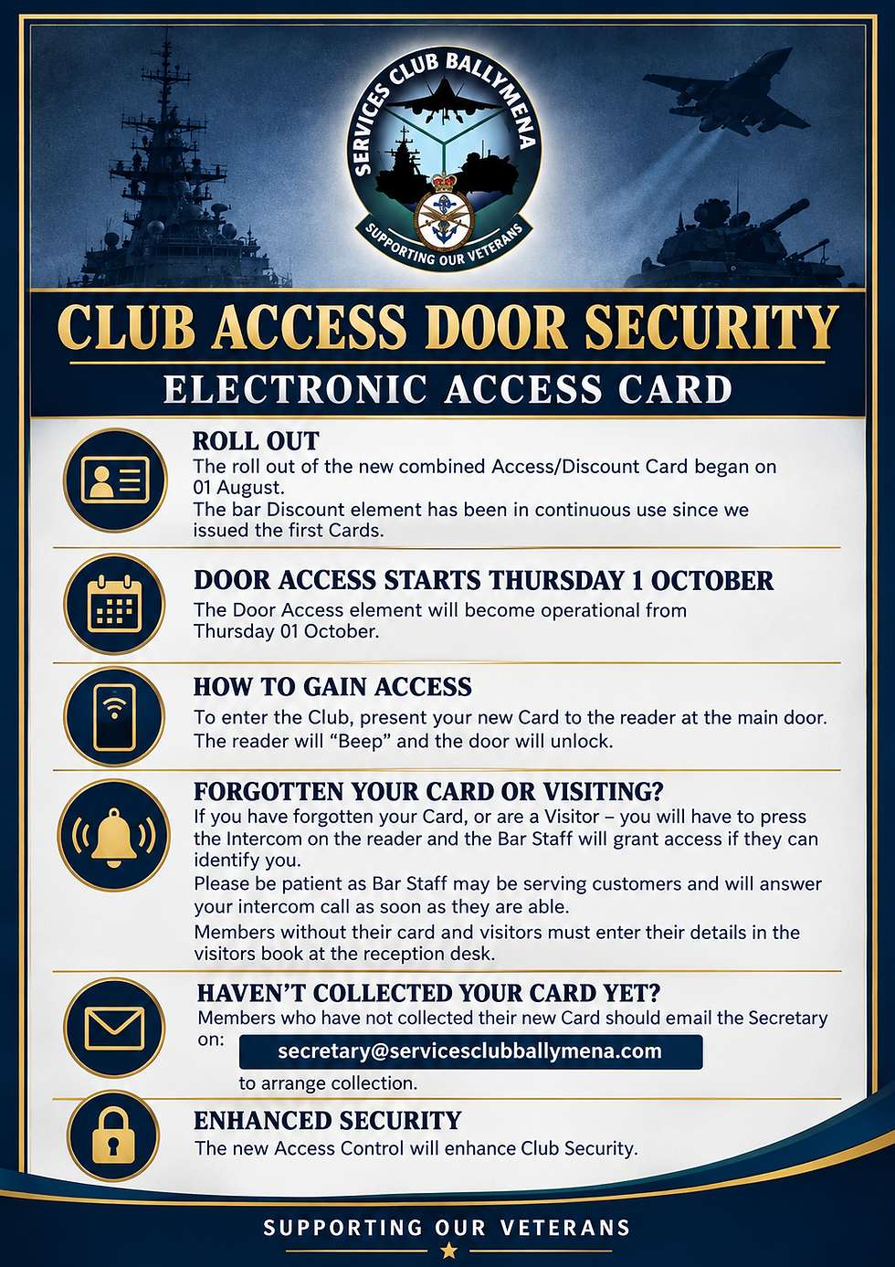 Club Access Door Security
