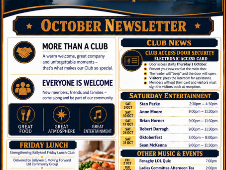 Services Club Newsletter