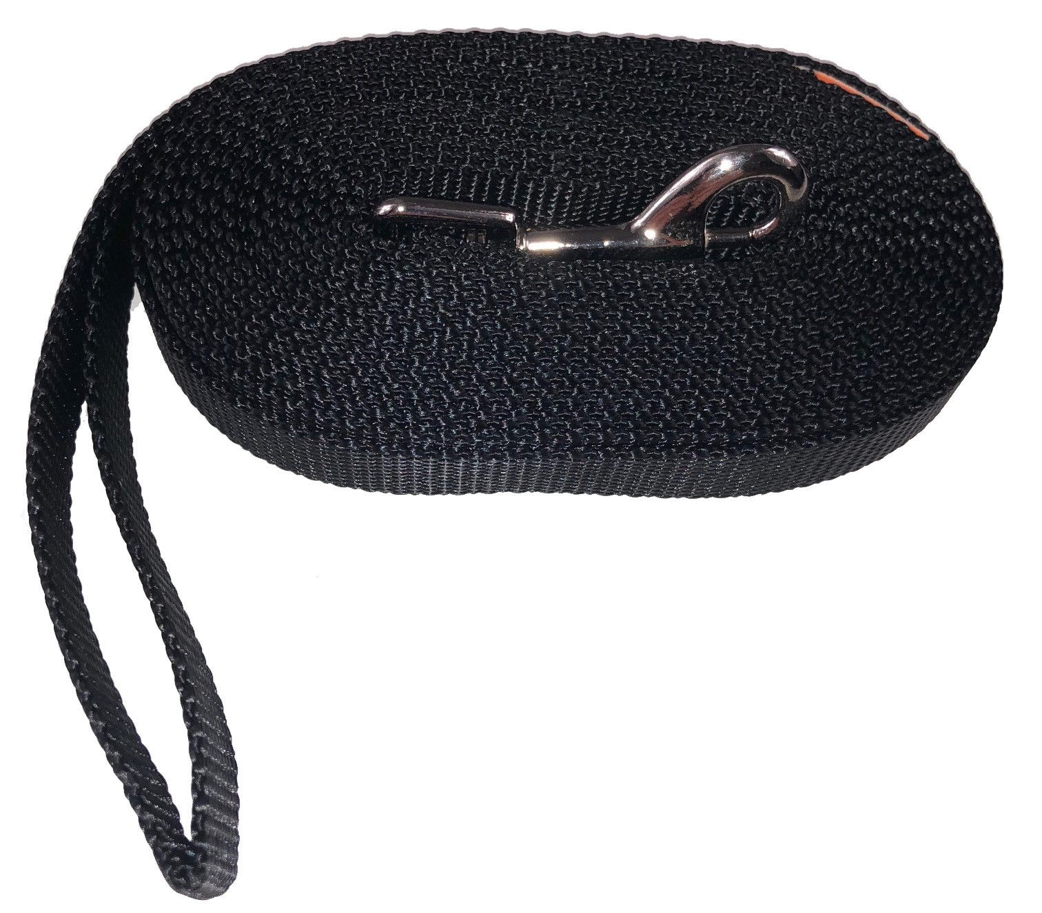 15′ Black Nylon Leash