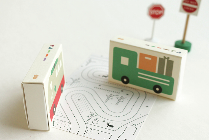 Thumbnail: GOOBER pocket crayon block  fire engine